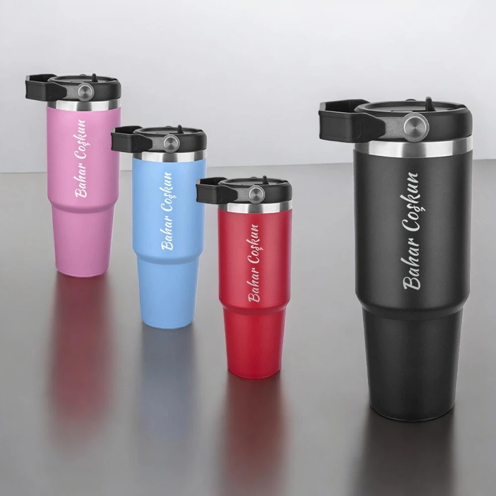5342 Çelik Termos / 900 ml Kişiye Özel Baskı