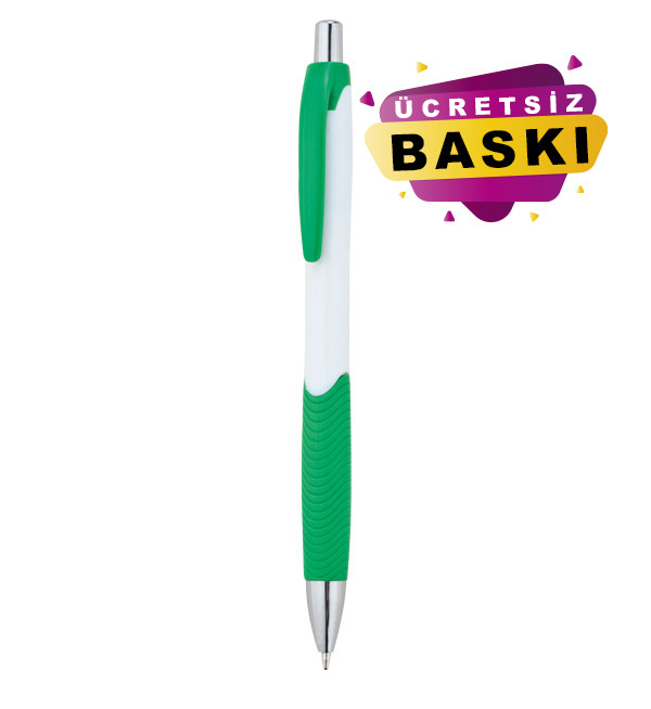 0506 Plastik Kalem Yeşil Model