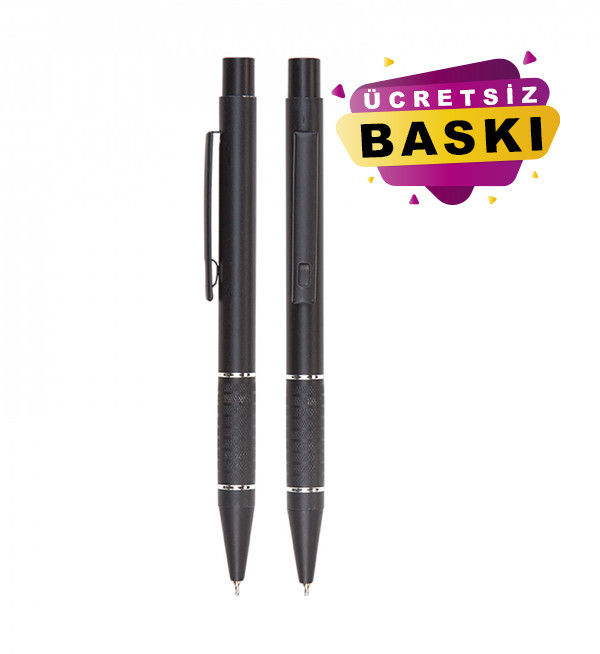 Siyah Renkli Metal Tükenmez Promosyon Kalem 559 Model