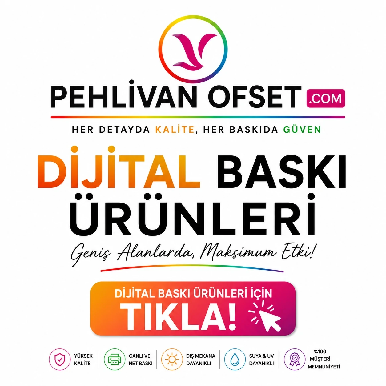 Dijital Baskı Ürünleri